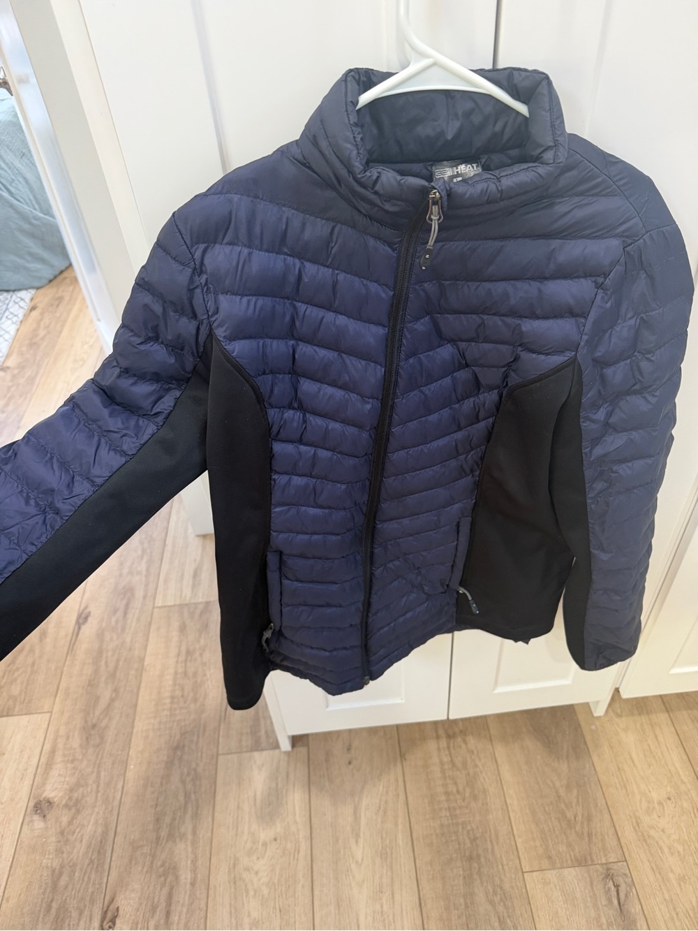 32 Degrees Navy and Black Men’s Quilted Jacket